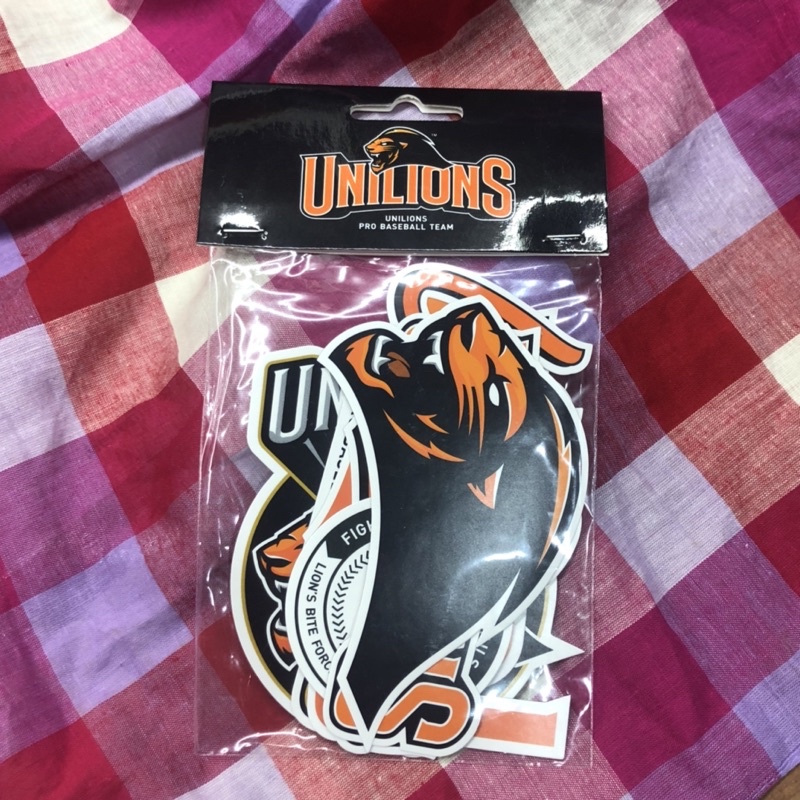 統一獅 Unilions 貼紙（一包8入）