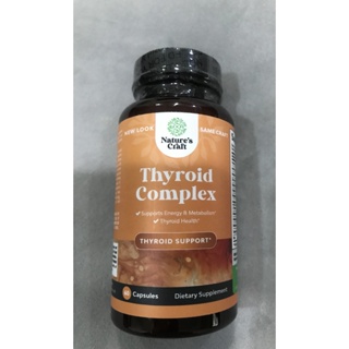 現貨『美國精選』Nature's Craft Thyroid Complex 甲狀腺機能保健 綜合配方 60顆