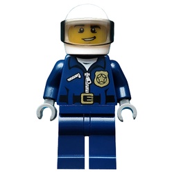 樂高人偶王  LEGO 絕版/經典城鎮人偶#60047 cty0484 警察