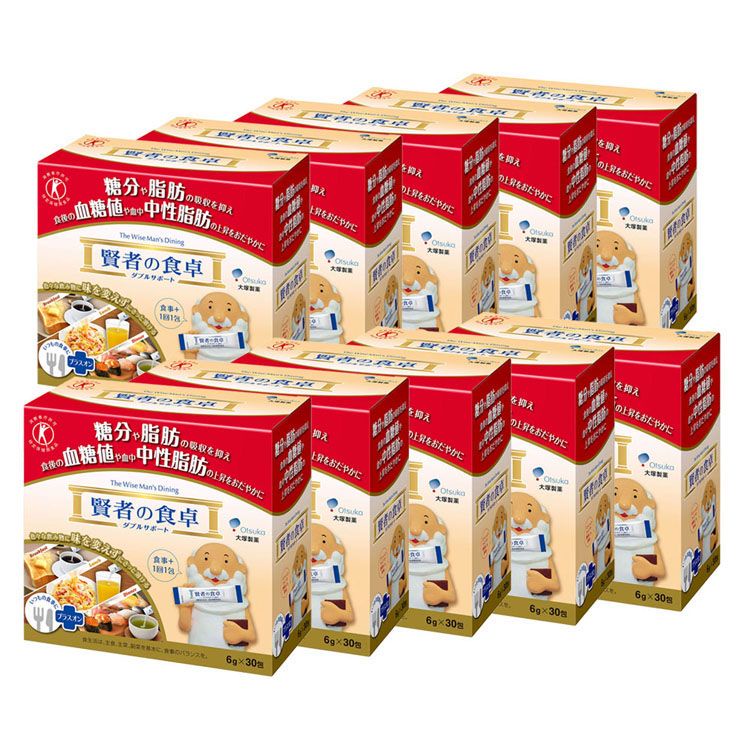 日本 賢者食卓 6gx30包 大塚製藥 10盒裝 賢者的食卓 食物纖維 效期2026年1月止 日本直送