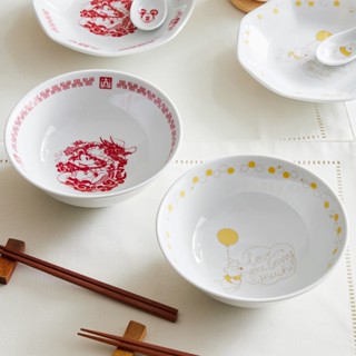 『預購』狐熊百貨 日本 迪士尼 米奇 小熊維尼 中華式 碗 拉麵碗 泡麵碗