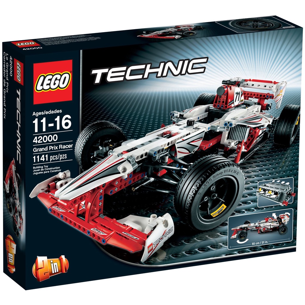 [大王機器人] LEGO 樂高 42000 方程式賽車 technic