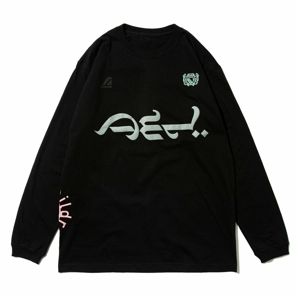 【Nexhype】DEMARCOLAB TEAM JERSEY L/S TEE (BLACK)