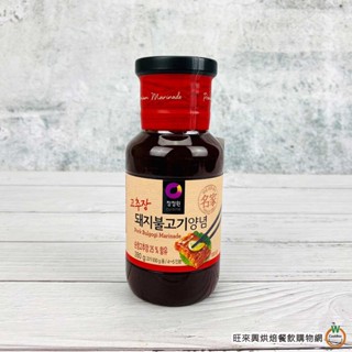 清淨園 大象 韓式醃烤肉醬 (辣味) 280g / 瓶 (總重:320g) 醃肉醬 烤肉醬 韓式燒肉 韓式料理