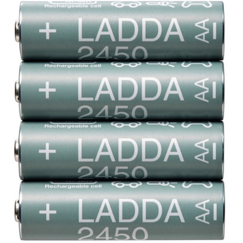 IKEA 充電電池 免運 現貨 LADDA 日本製 3號 4號 單顆 充電電池 電池 IKEA代購超划算