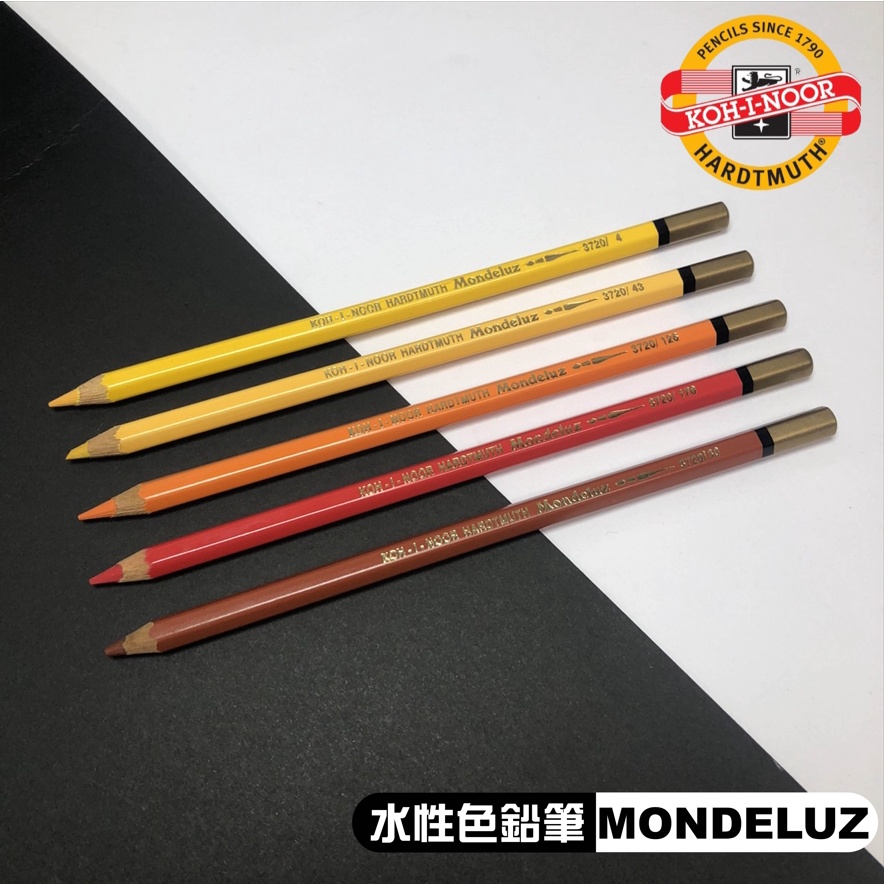 『129.ZSART』捷克 KOH-I-NOOR 酷喜樂 專家級水性色鉛筆 全系列共72色 單支販售 水溶性色鉛筆