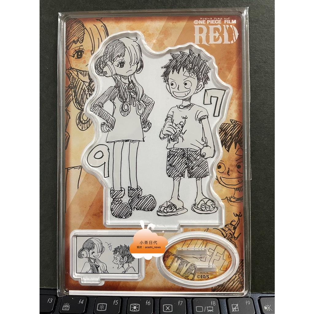 「商品在日本」日本航海王 劇場版FILM RED 第二彈周邊 魯夫&美音 幼年期造型立牌 劇場版RED 日本限定