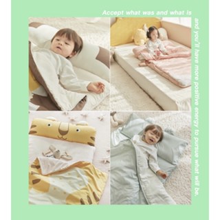 預購(附防塵提袋)-韓國睡袋🇰🇷Shez home(一體成型)幼兒園午睡被(含枕芯)🌈愛吃鬼小舖❤️