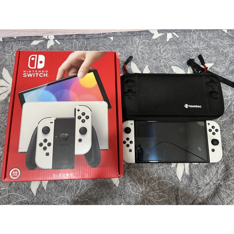 任天堂 Switch 白 OLED 送TOMTOC殼