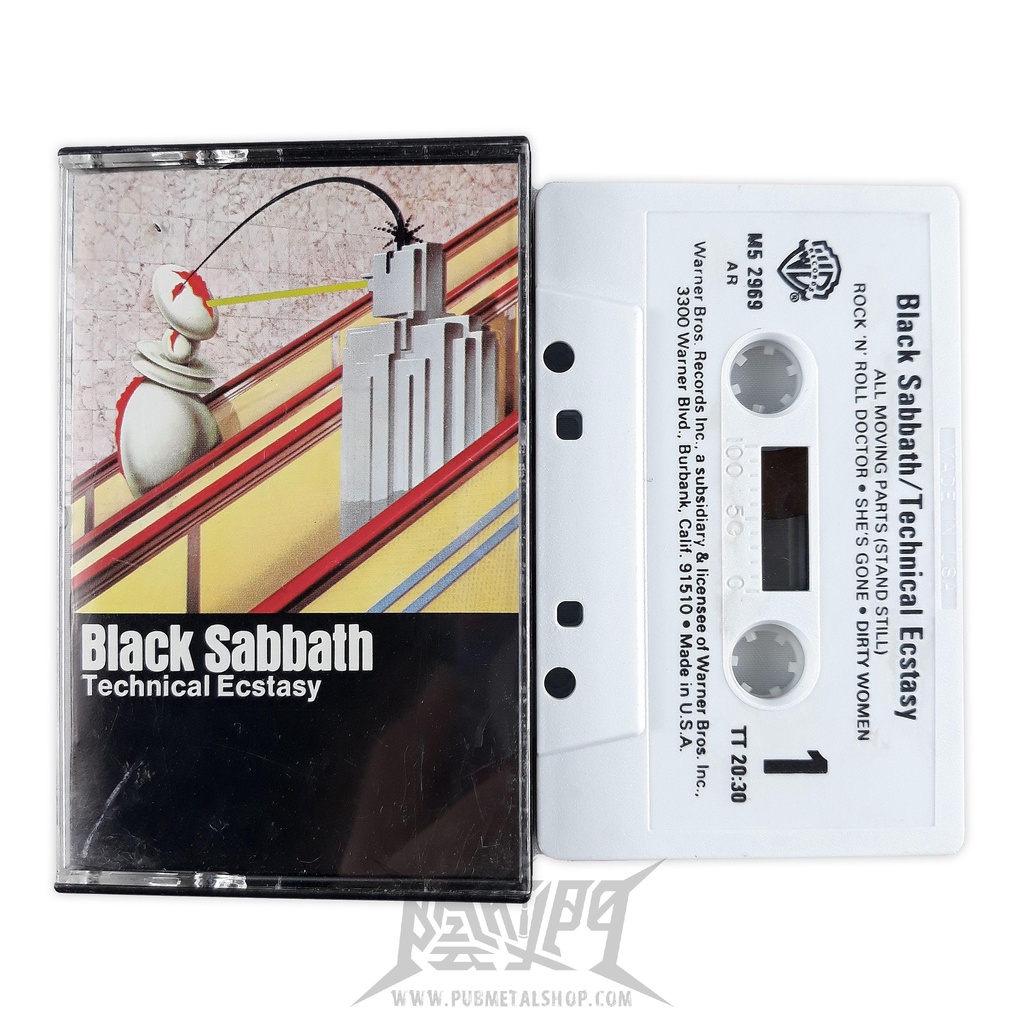 Black Sabbath-Technical Ecstasy 老懷舊錄音帶 音樂卡帶 重金屬樂團 搖滾