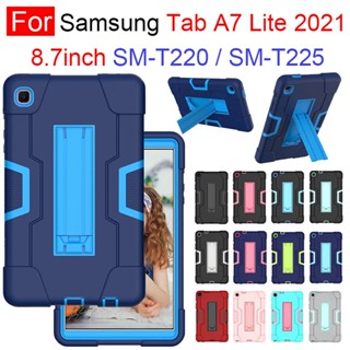 殼多多 超強防摔 三星 Tab A7 Lite 8.7 英寸 T220 T225 重型防震 支架 保護套 全包 保護殼