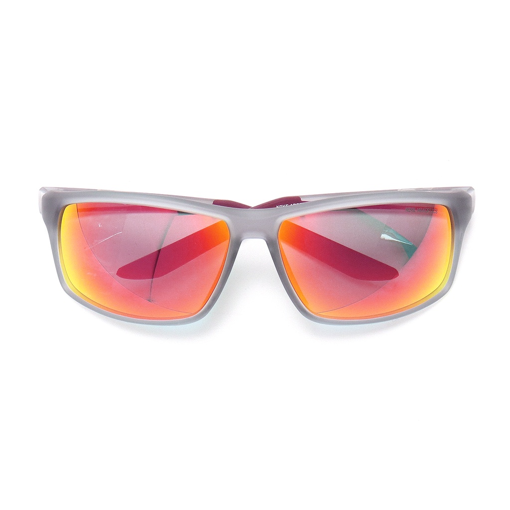 Nike 太陽眼鏡 Adrenaline 22 LB M 灰 紅 墨鏡 遮陽 運動 休閒【ACS】 DV3778-021