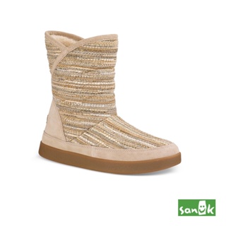 SANUK Valdese Weavers設計編織窄版中筒靴 靴子 女款 (米色) 1019562 NBH