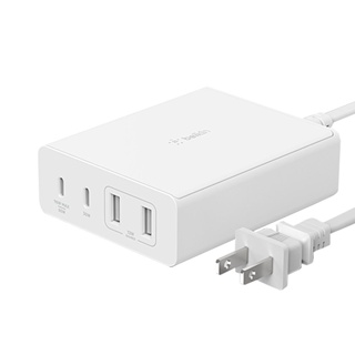 Belkin BOOST↑CHARGE™ PRO 4 孔 108W GaN氮化鎵 充電器WCH010dqWHTW