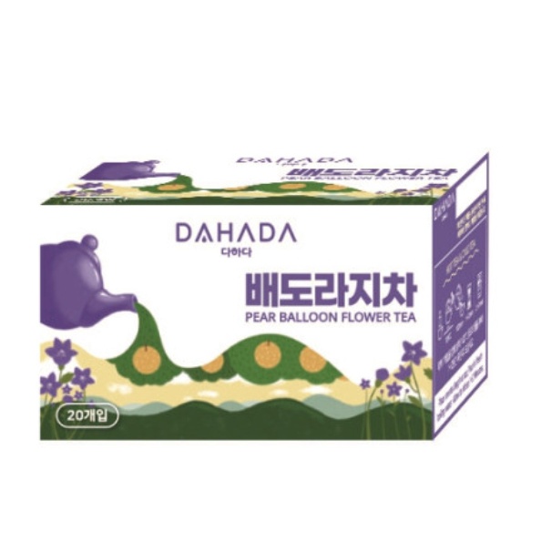 DAHADA 桔梗水梨茶 1.2g*100包