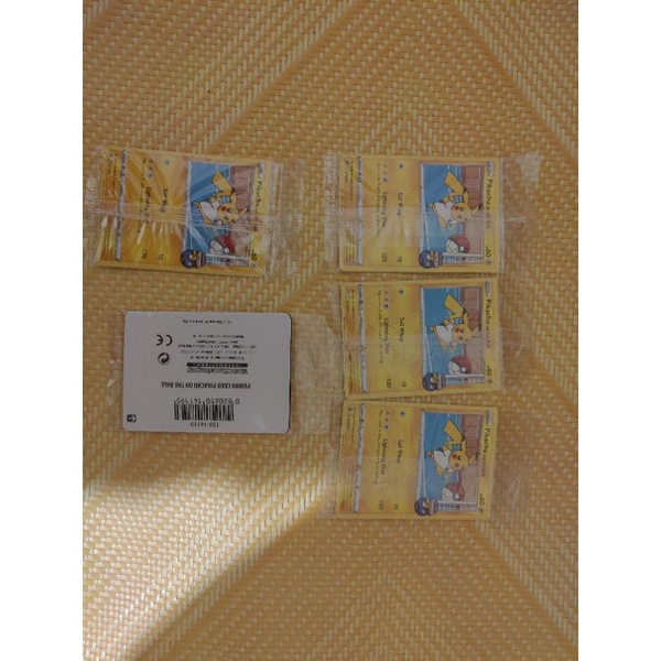 PTCG英文版Pikachu on the ball