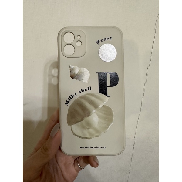 二手/奶油貝殼手機殼🐚（iPhone 11）