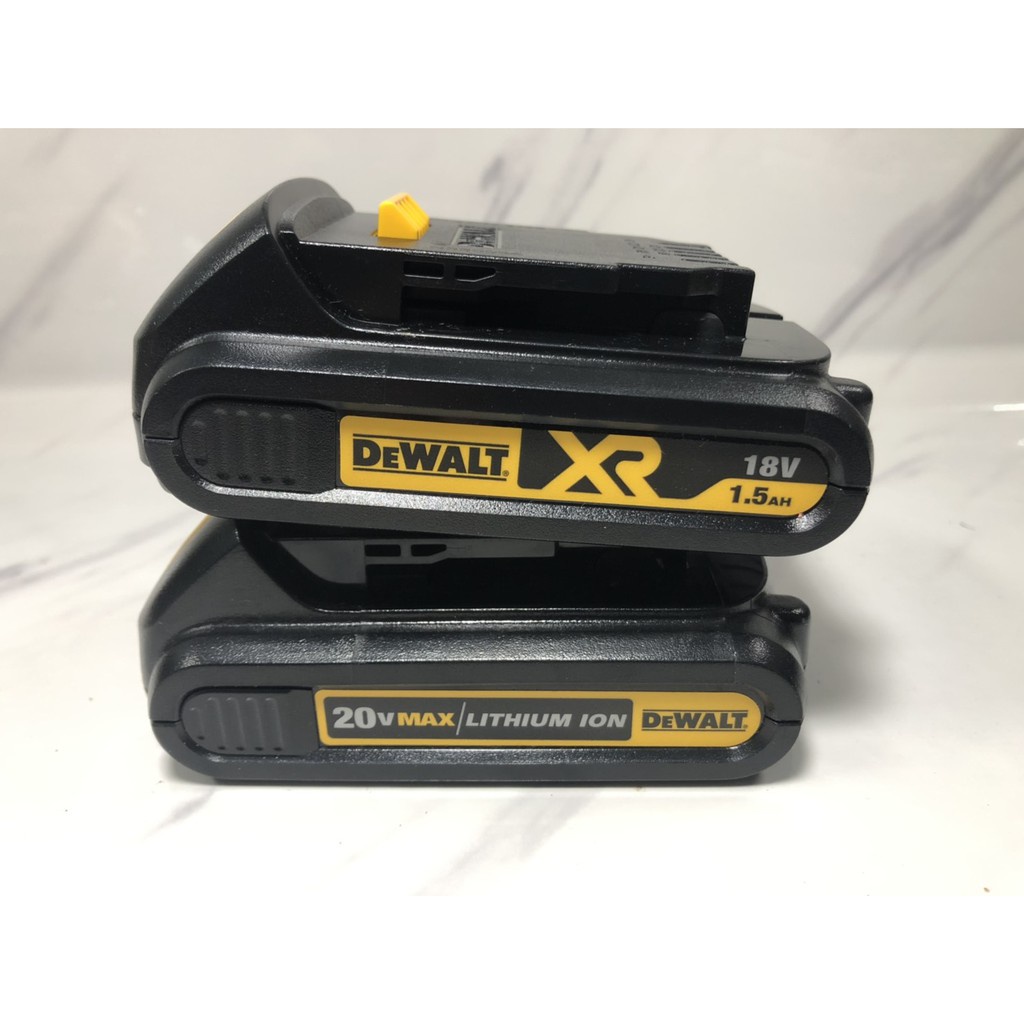 原廠全新 得偉 DEWALT 原廠 20V 18V 1.5 鋰電池 無電量顯示 DCB201 DCB181.