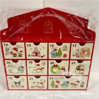 [Kitty 旅遊趣] Hello Kitty 飾品盒 三麗鷗大集合 首飾盒 桌上型置物櫃 聖誕倒數禮盒 雙子星 大耳狗