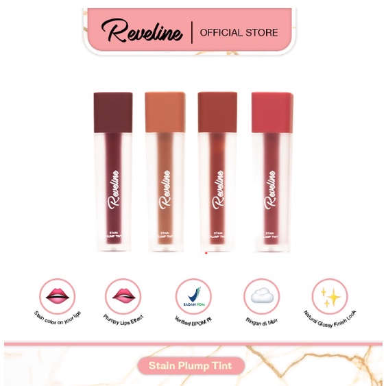 REVELINE Stain Plump Tint | Lip Liptint Lipcream