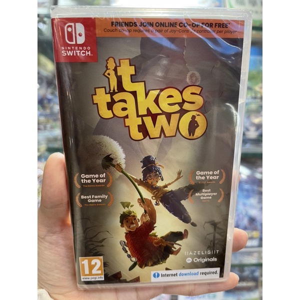 全新現貨⚠️NS Switch 雙人成行 It Takes Two 有中文 雙人合作 動作 闖關 解謎遊戲