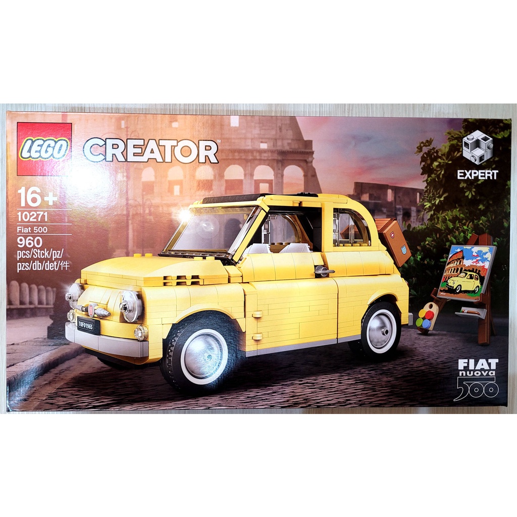 LEGO 樂高 Fiat 500 Creator Expert 10271 MI7