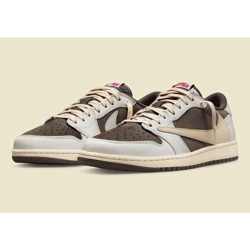 Travis Scott × Jordan 1 Low"Reverse Mocha"倒勾 摩卡DM7866-162