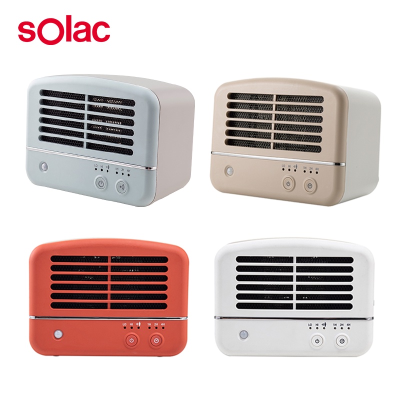 【大山野營-露營趣】公司貨享保固 Solac SNP-K01R 人體感應陶瓷電暖器 PTC電暖爐 小型電暖爐 商檢認證