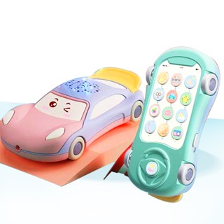 跑車造型 聲光汽車造型音樂手機玩具 / 新款安撫 親子互動學習手機玩具 / 國王皇後母嬰用品音樂玩具