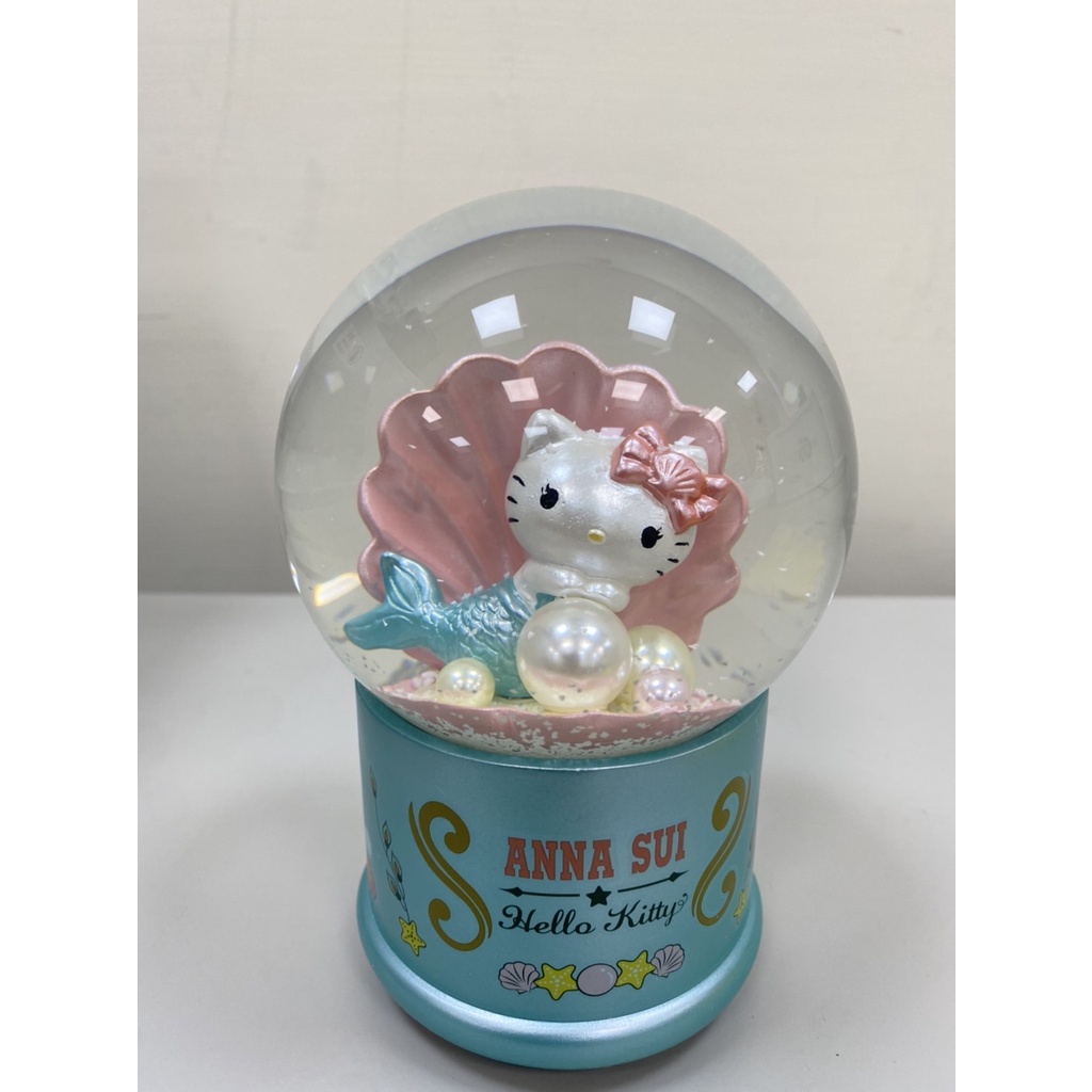全新_ANNA SUI | HELLO KITTY水晶球音樂盒/聖誕禮物/交換禮物