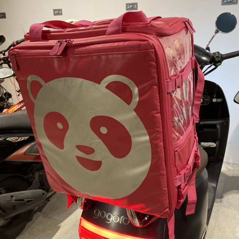 Foodpanda 熊貓 2021新式品牌大保溫箱 可伸縮 外送員 外送箱 保溫箱 廣告組合
