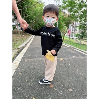 incentive立體字母T 兒童長袖 兒童上衣 兒童秋天 兒童冬天 兒童t 男童長袖 女童長袖