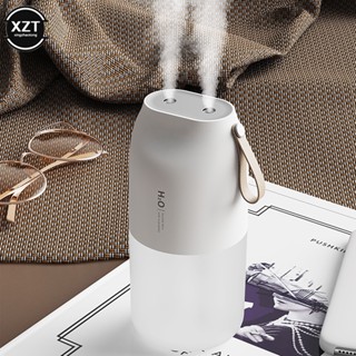 雙噴無線加濕器車載創意usb小型臺式補水霧化器靜音噴霧家用夜燈加濕器