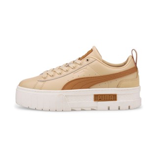 PUMA 休閒鞋 運動鞋 Mayze Luxe Wns 女 38399505 蜂蜜奶茶色