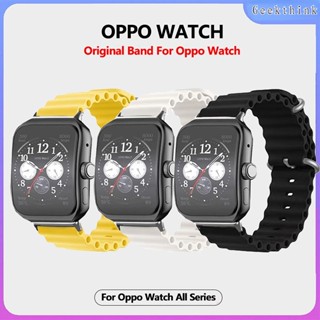 適用於 oppo Watch 2 的矽膠錶帶 3/Pro 錶帶替換手鍊腕帶 42/46 毫米皮帶 41/46 毫米 Co