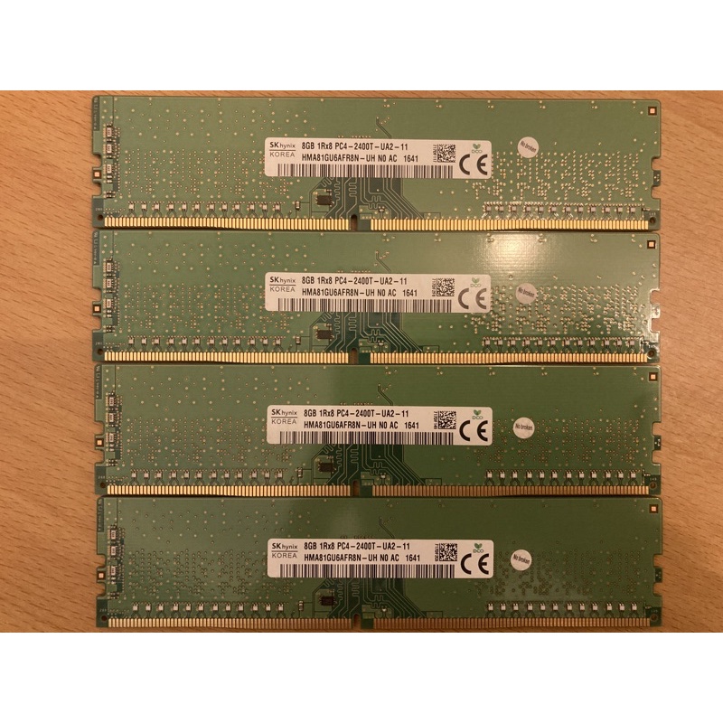 3/1 海力士 SKhynix DDR4 2400T 8G 單面 極新良品個保七天