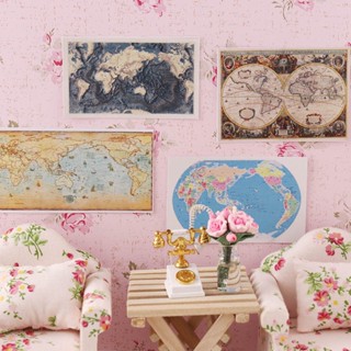 微縮食玩地圖迷你模型1:12分娃娃屋生活場景dollhouse過家家玩具 家家酒玩具 兒童diy生日禮物