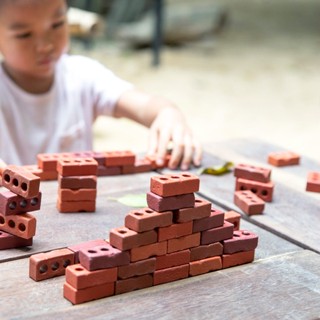 美國 GuideCraft 我的小磚業 3Y+ 幼兒園教具 教具 積木 兒童玩具 學習教具