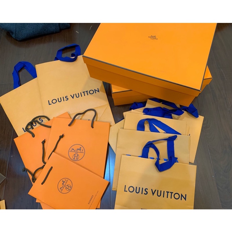 (現貨)LV 愛馬仕Dior品牌紙袋 盒子