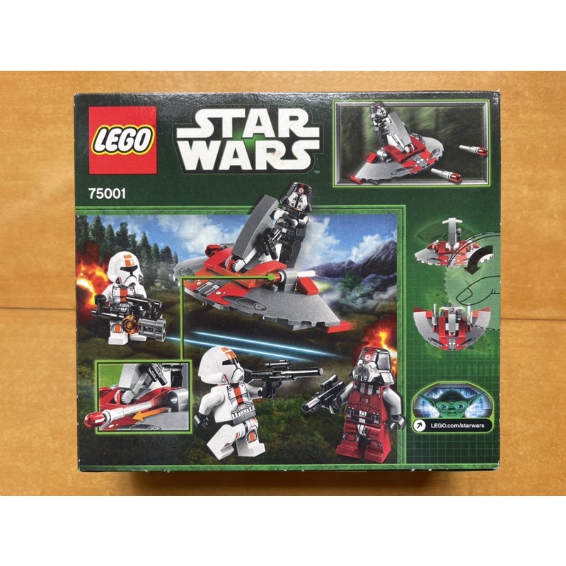 樂高 LEGO 75001 絕版 全新盒裝 Republic  Troopers vs. Sith Trooper
