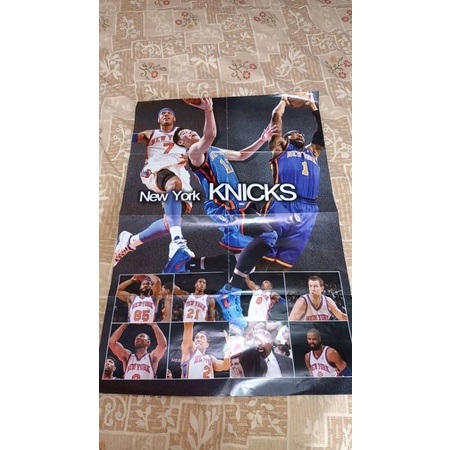 New York knicks 紐約尼克斯 紐約尼克隊 NBA 紀念海報 籃球球星海報