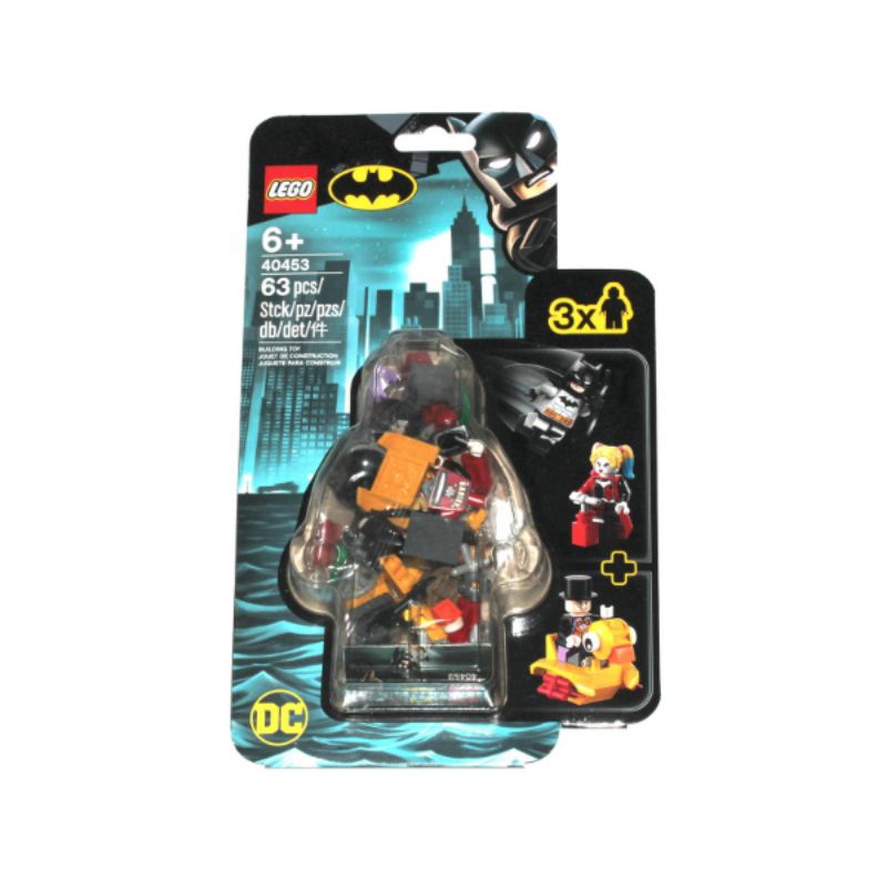 樂高 LEGO 40453 DC 超級英雄 蝙蝠俠 吊卡 蝙蝠俠 VS 企鵝人 小丑女 全新未