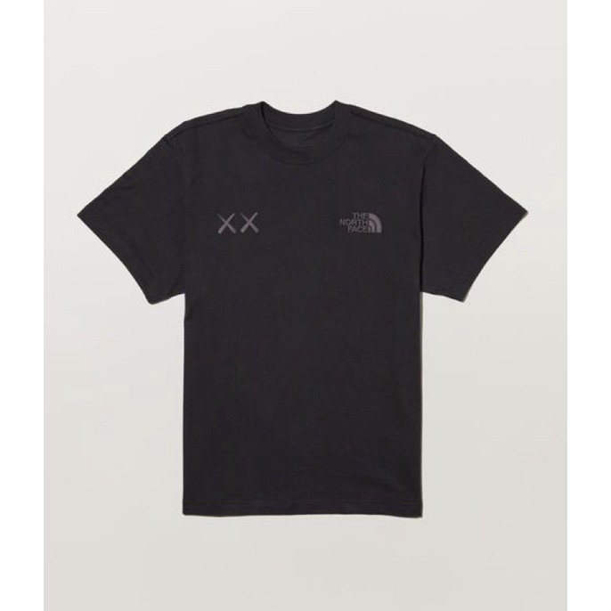The North Face x KAWS 聯名黑色短袖T恤 M號