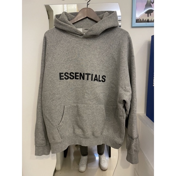 二手 絕版正品 Essentials Fear of God 帽T 3M反光袖口 S號