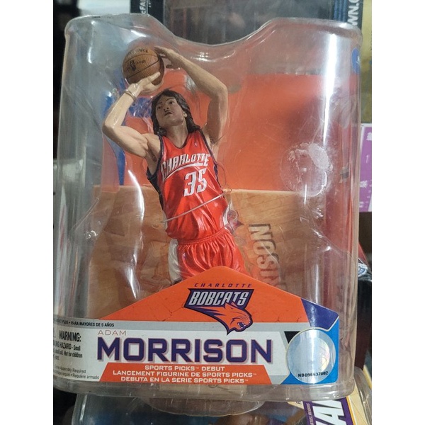 盒微損全新麥法蘭 NBA 14代 夏洛特山貓隊 ADAM MORRISON 莫里森
