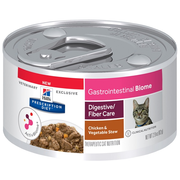 yo喲農場 希爾思Hill's 貓用Gi Biome 罐頭 提供獸醫諮詢服務