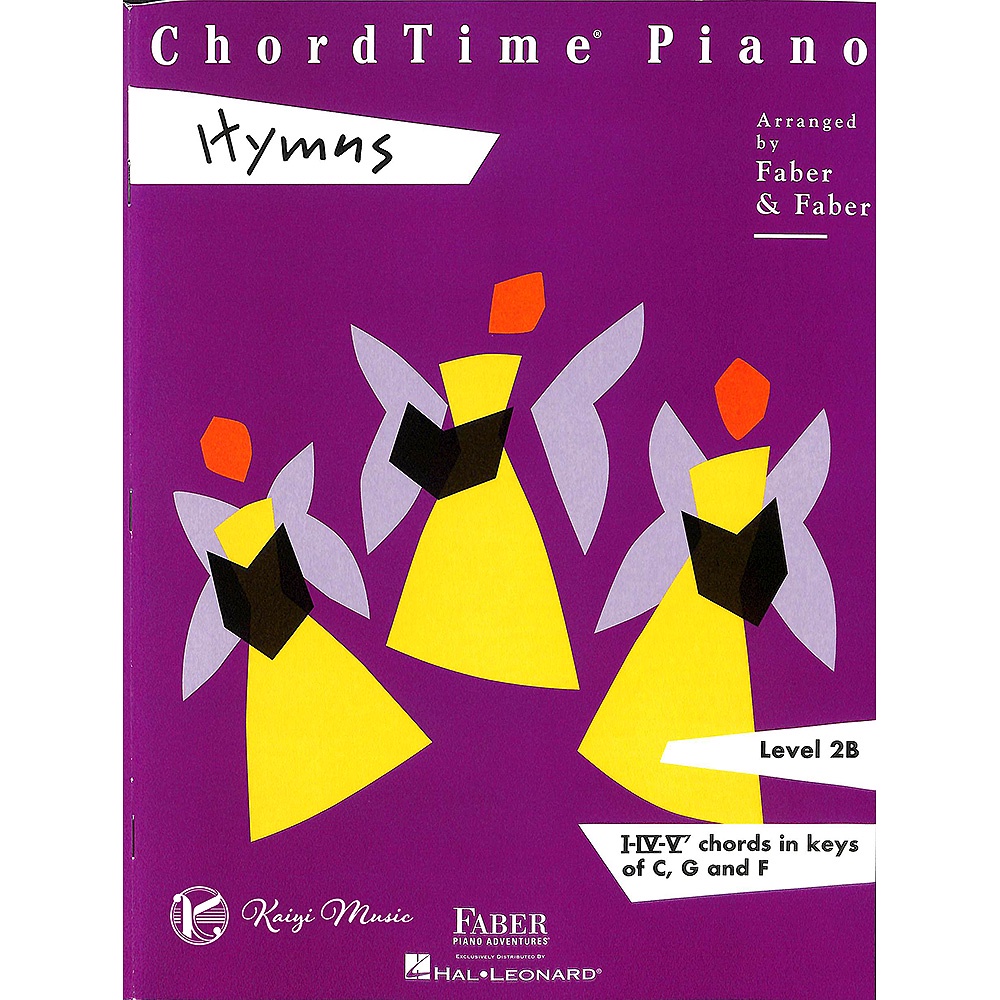 【凱翊︱HL】芬貝爾鋼琴-ChordTimeR聖詩樂章 第2B級ChordTime HymnsPiano Book2B