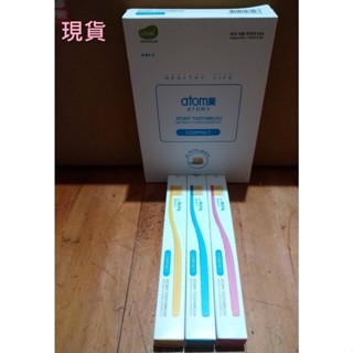 韓國 Atomy 艾多美 小牙刷 小頭牙刷 小型刷頭 大頭刷頭 大型刷頭 黃金奈米 1組8支