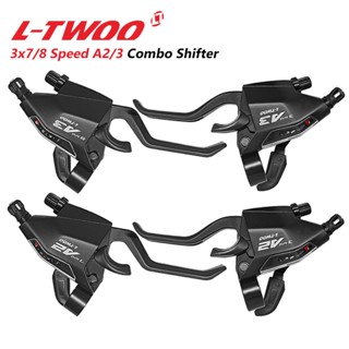 Ltwoo A2 A3 Combo 變速桿 3x7 3x8 速剎車桿變速桿山地自行車 MTB 自行車 3/7/8 變速桿