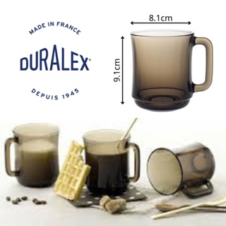 【Duralex法國強化玻璃馬克杯】Lys Creole Mug 310ml /焦糖/耐冷熱/可堆疊/耐摔